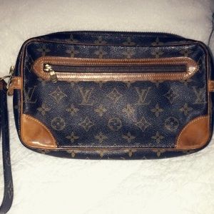 LOUIS VUITTON Marly Dragonne GM Clutch